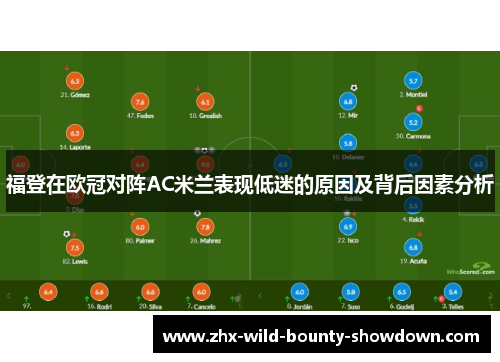 福登在欧冠对阵AC米兰表现低迷的原因及背后因素分析