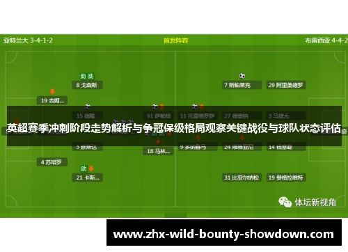 英超赛季冲刺阶段走势解析与争冠保级格局观察关键战役与球队状态评估 英超赛季冲刺阶段走势解析与争冠保级格局观察关键战役与球队状态评估
